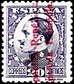 Spain 1931 Personajes 20 CTS Violeta Edifil 597. España 597. Subida por susofe